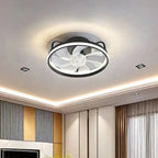 Electric Remote-Control LED Ceiling Fan with Light