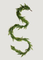 Real-Touch Norfolk Pine Christmas Garland