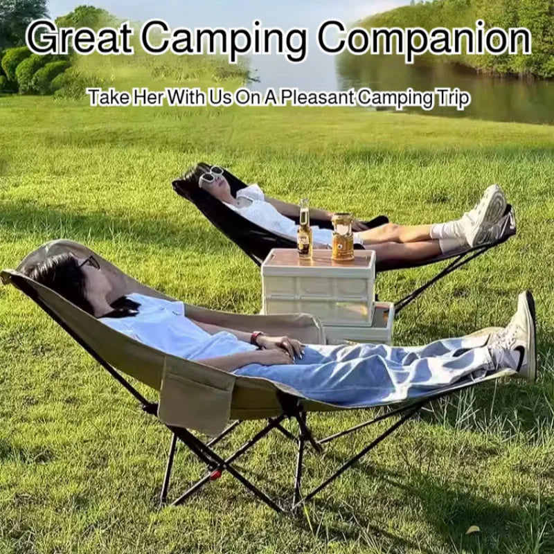 Folding Recliner Chair with Leg Rest
