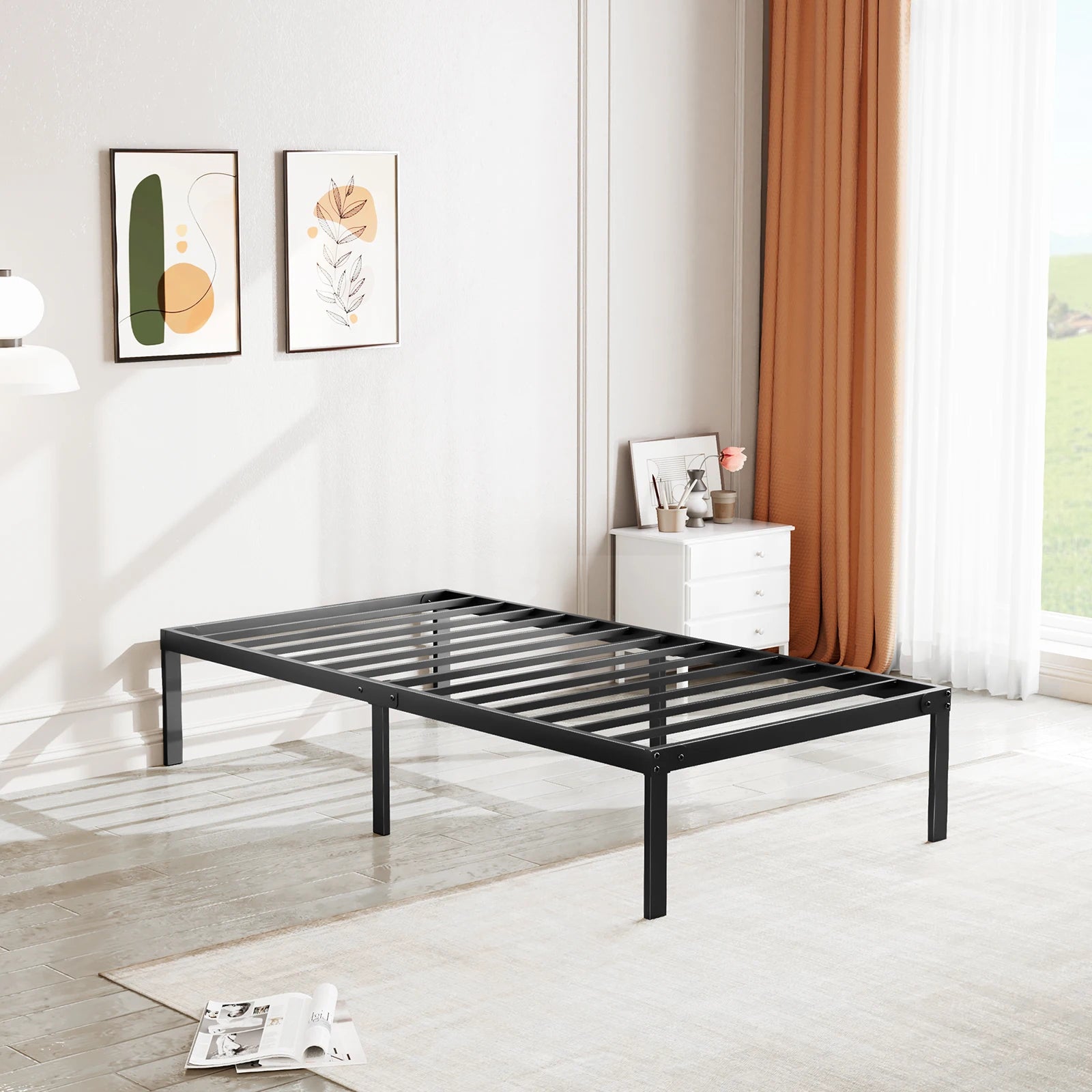 Metal Platform Bed Frame