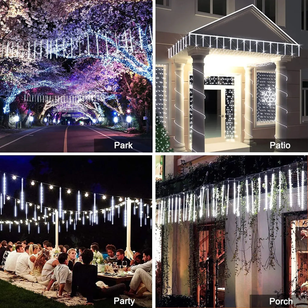 Solar Waterproof LED Outdoor String Lights