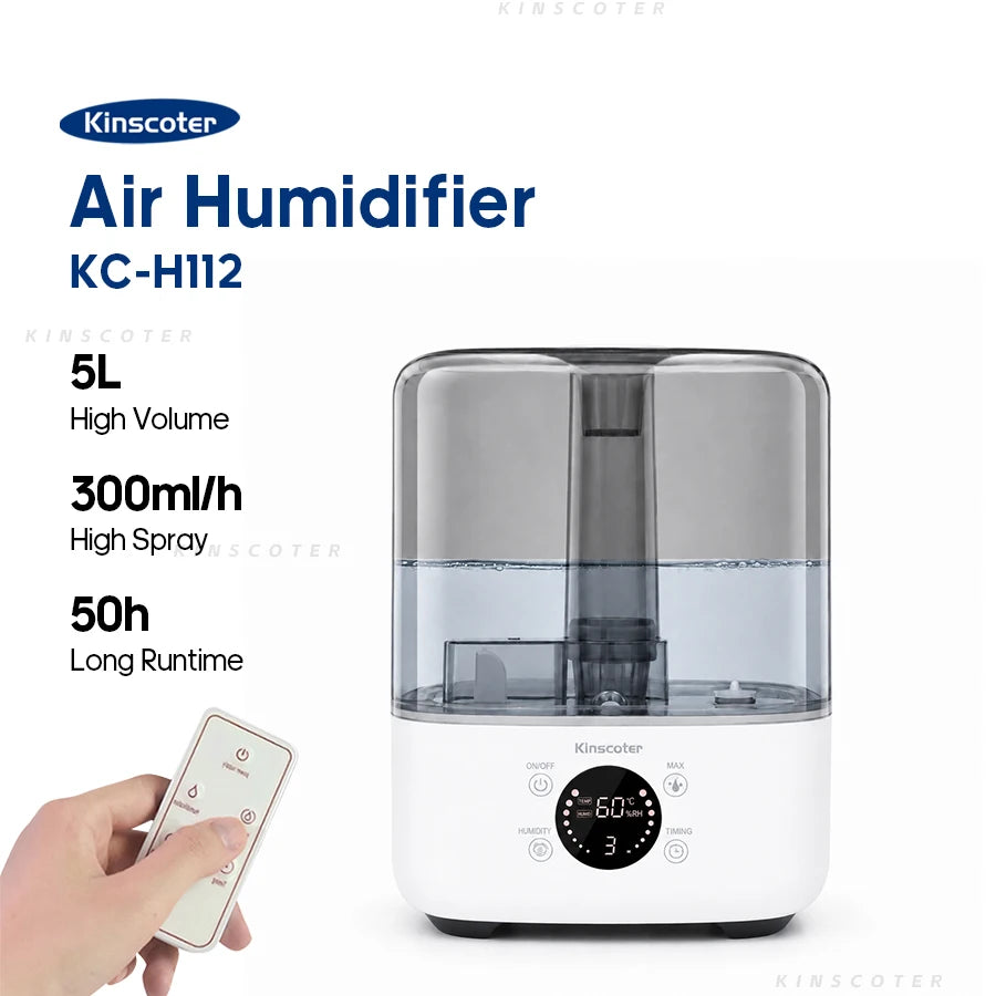 5L Large-Capacity Ultrasonic Humidifier