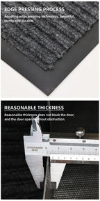 Natural Rubber Anti-Slip Welcome Mat