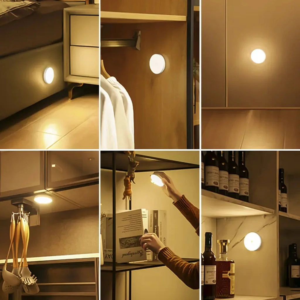 White Warm Light Magnetic Night