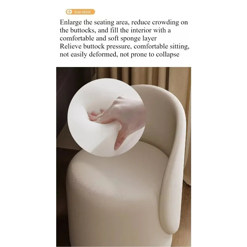 NordicGlow Vanity Chair