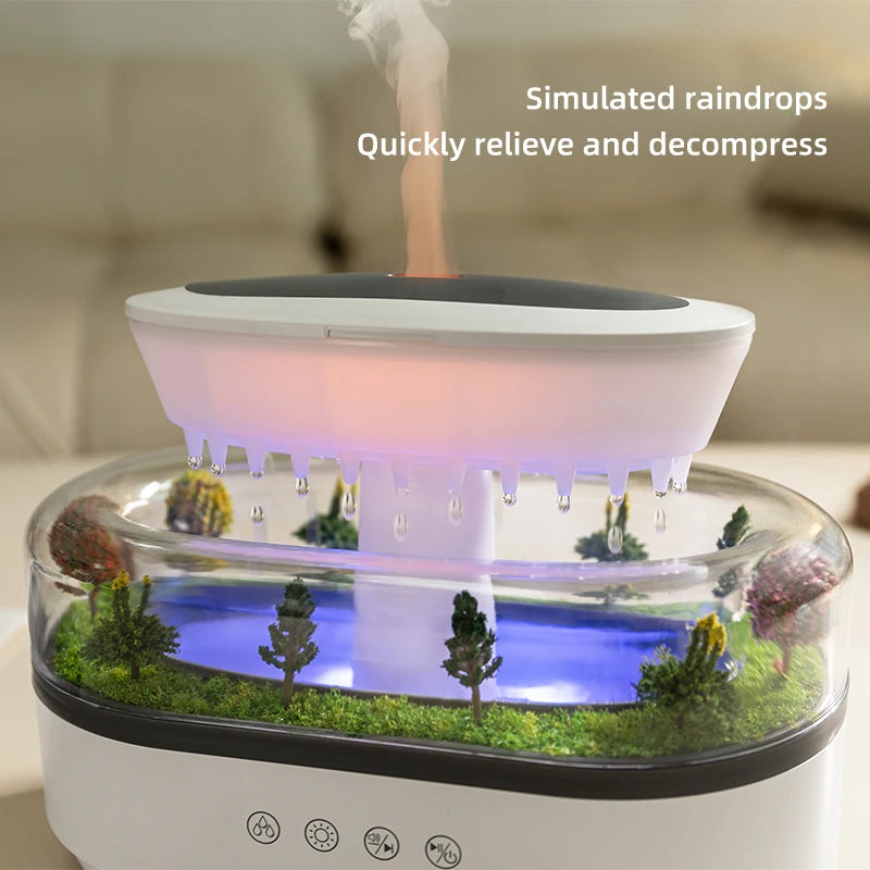 White-Noise Rain Cloud Humidifier
