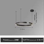 Ring LED Chandelier