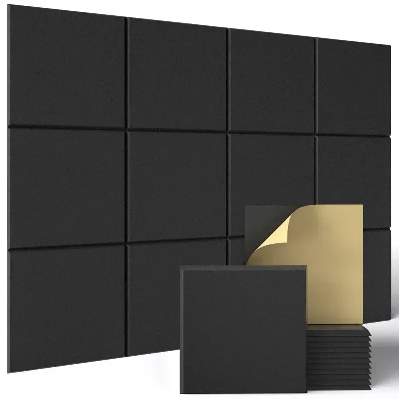 18-Pack Hexagonal Self-Adhesive Acoustic Panels
