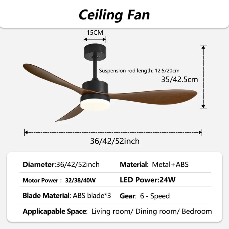 Vintage Industrial Ceiling Fan Light