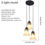 Glass Vintage Chandelier