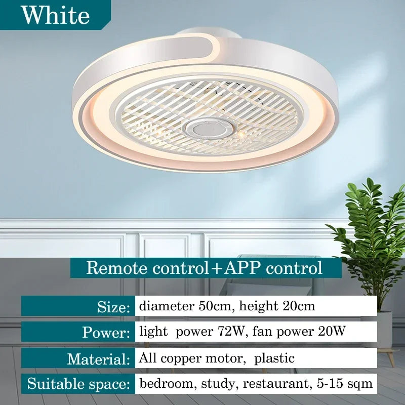 Smart Ceiling Fan with Light