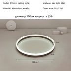 Acrylic Dimmable LED Chandelier