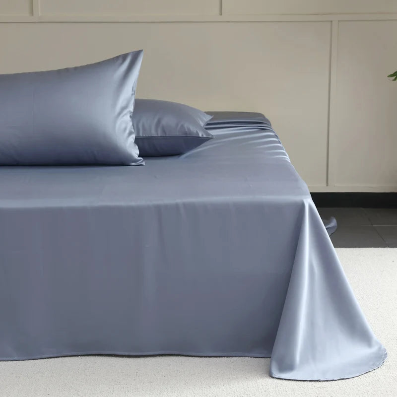 100% Silk Bed Sheet Set Luxury Mulberry Silk Bedding Sets Twin Full Double Queen King Size Fitted Sheet Flat Sheet Pillowcase
