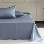 100% Silk Bed Sheet Set Luxury Mulberry Silk Bedding Sets Twin Full Double Queen King Size Fitted Sheet Flat Sheet Pillowcase