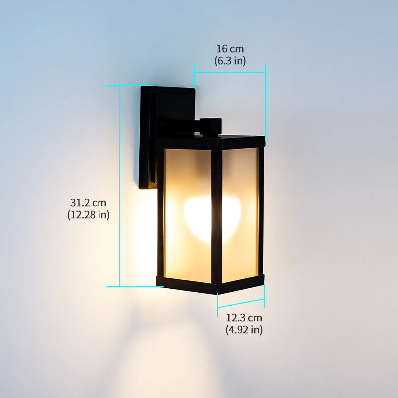 Vintage IP65 Aluminum Outdoor Wall Light