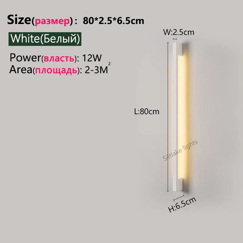Long Mount LED Wall Light