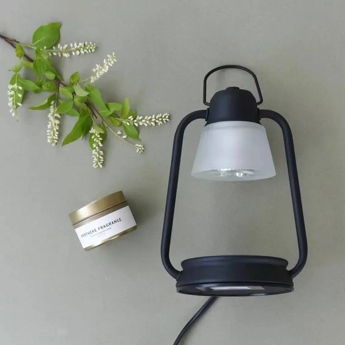 Retro Lantern Candle Warmer Lamp