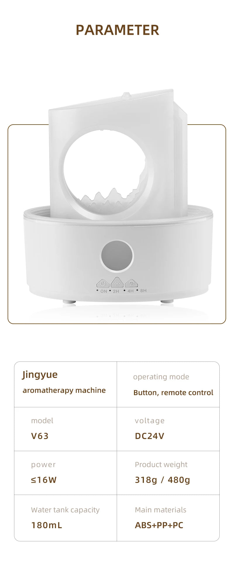 Water-Drop Aroma Diffuser