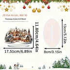 Winter Wonderland Christmas Village Display