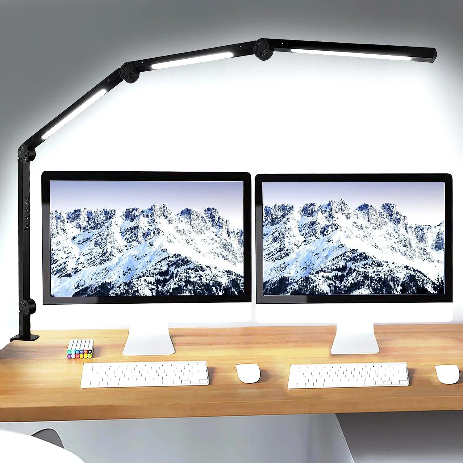 Adjustable Clamp LED Desk Lamp