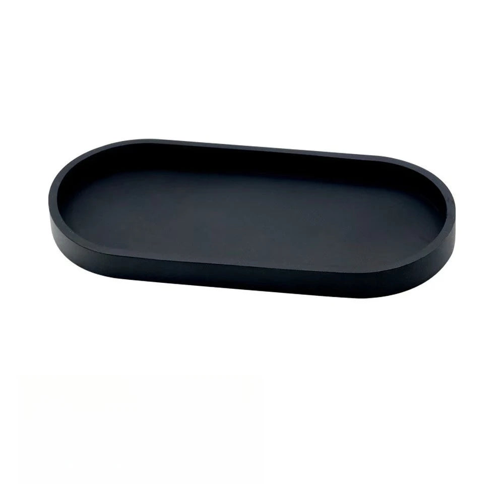 Silicone Wave-Edge Vanity Tray