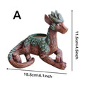 Dragon Resin Outdoor Planter