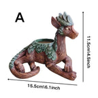 Dragon Resin Outdoor Planter