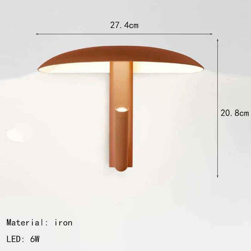 Orange LED Wall Light