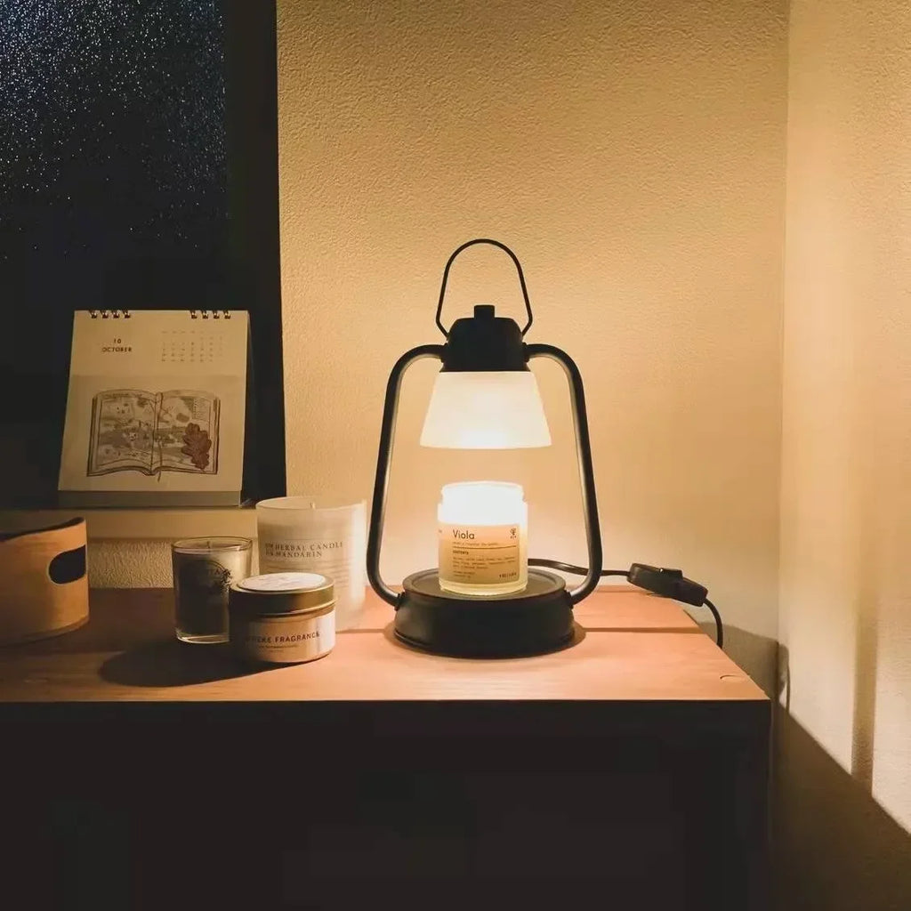 Retro Lantern Candle Warmer Lamp