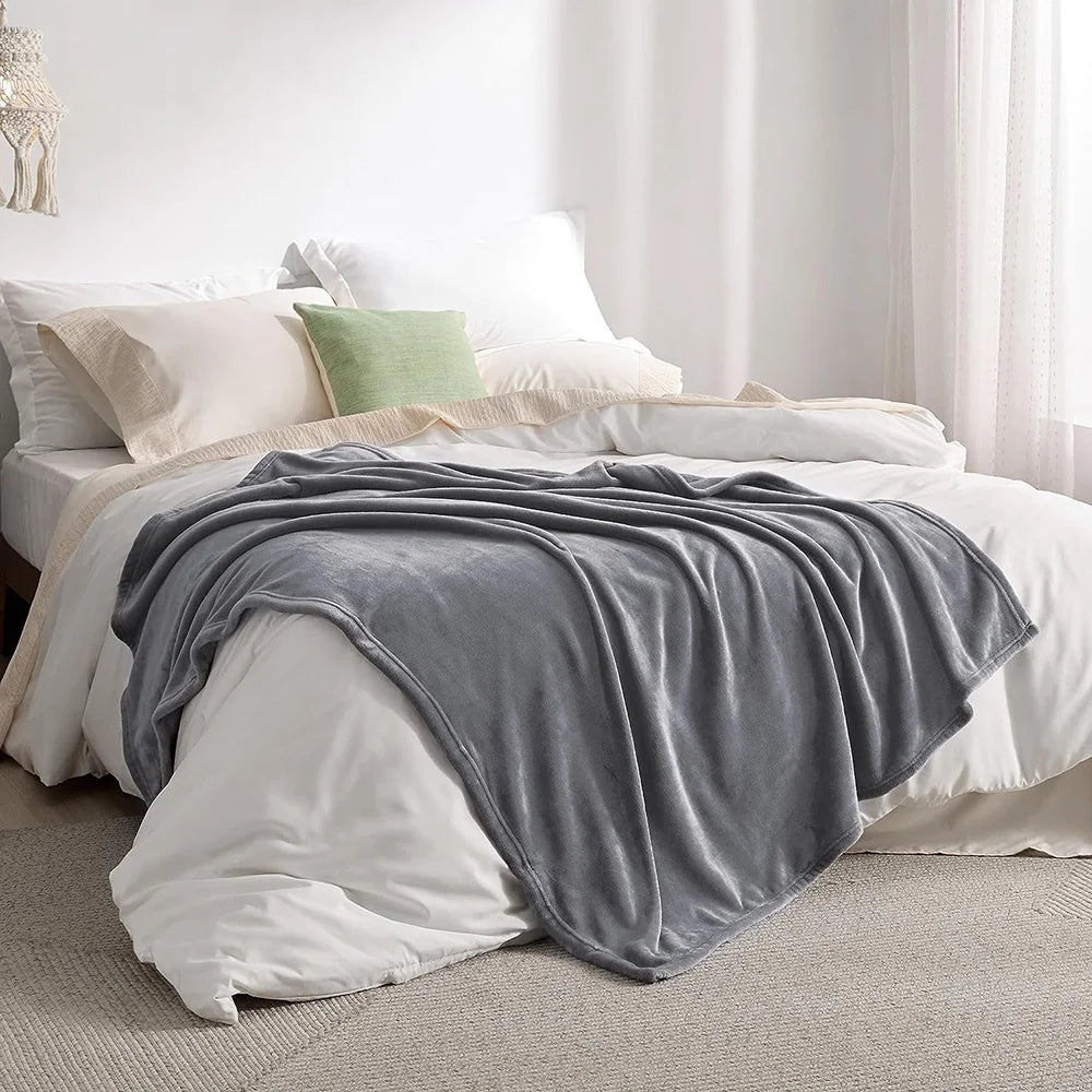 Coral Fleece Throw Blanket