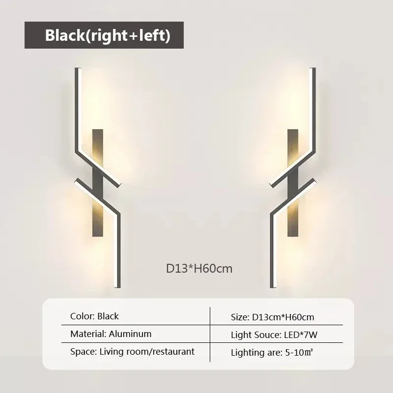 Strip Bedside LED Wall Light