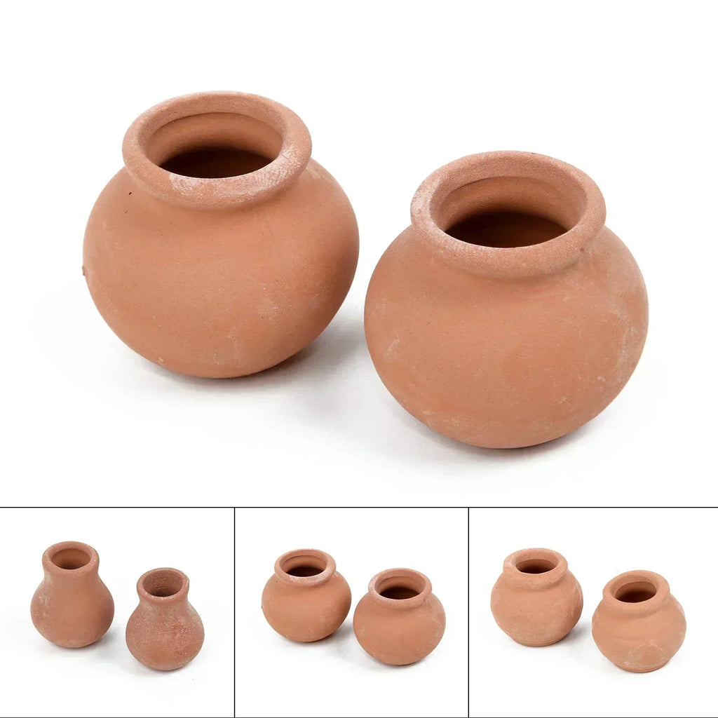 Mini Terracotta Planter Set