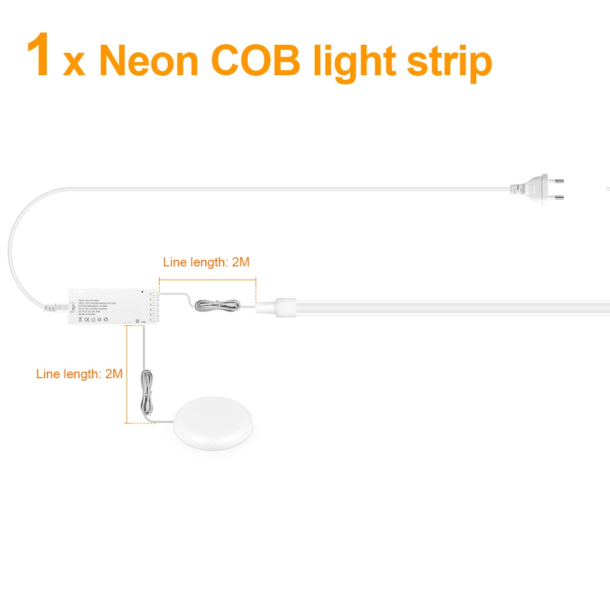 Acoustic Wall Panel LED Light Kit