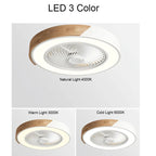 App Remote-Control Ceiling Fan with Light