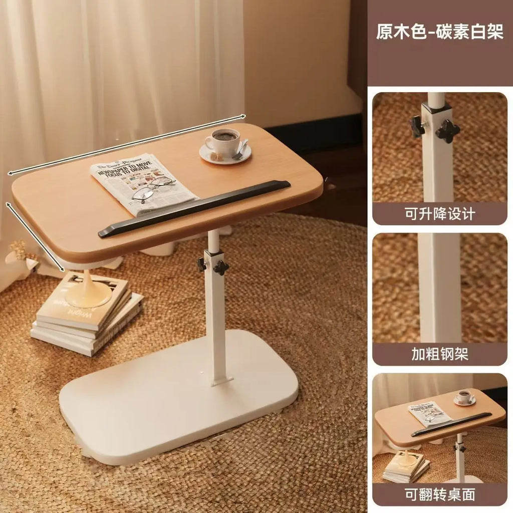 Solid Wood Adjustable Height Table