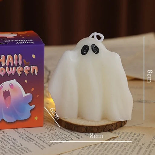 Halloween Ghost Candle Atmosphere Home Modeling Wax Set Ghost Premium Gifts Aromatherapy Home Decoration Gifts
