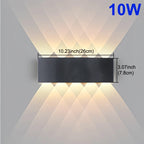Wide-Voltage Waterproof Outdoor Wall Light