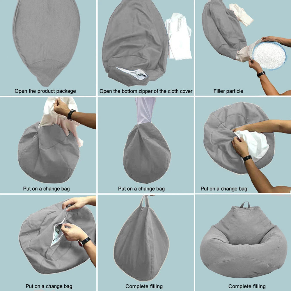 LoungeSac Bean Bag Cover