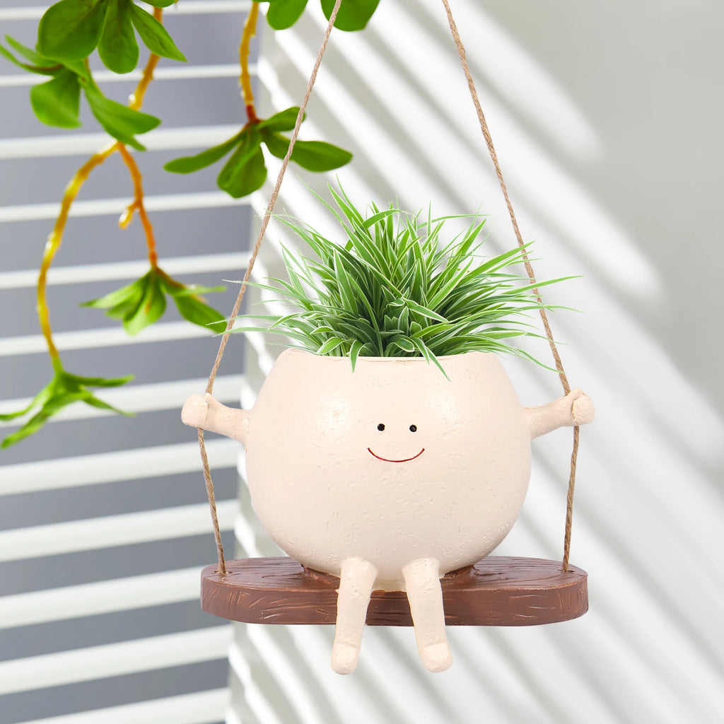 Swing Resin Planter