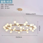 Glass LED Chandelier