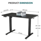 Electric Adjustable Home Office Desk
