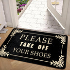 Bathroom Mat Square Diatomaceous Earth Rug with Rubber Backing Non Slip Quick Dry Absorbent Thick Floor Mat for Toilet Entrance
