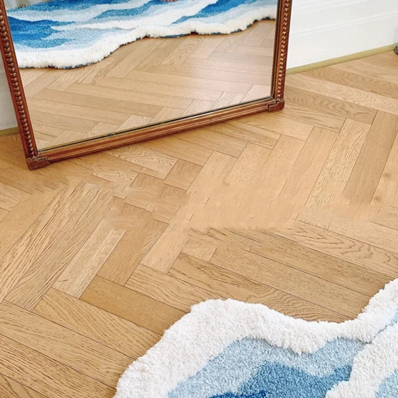 Ocean Wave Tufted Accent Rug