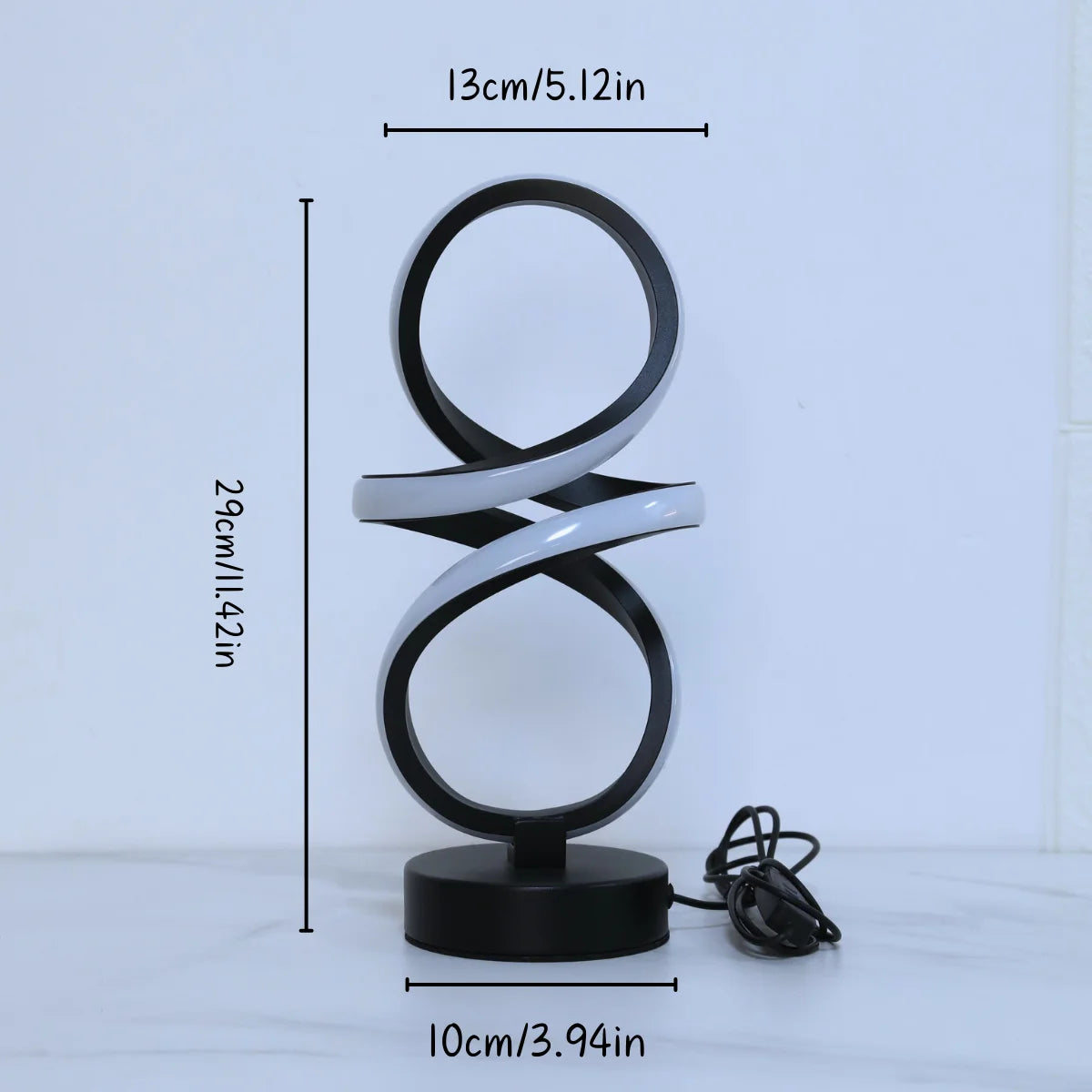 Vintage Motion-Sensor LED Table Lamp