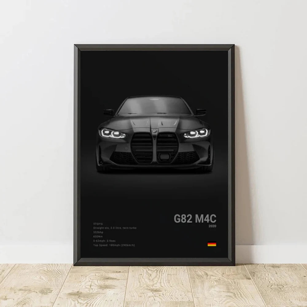 Classic Performance Car Canvas Print