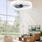 Infinite Dimmable Remote-Control LED Ceiling Fan with Light