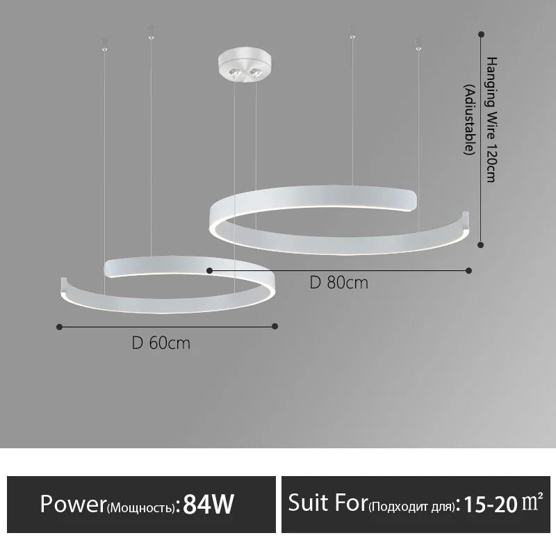 Ring LED Chandelier