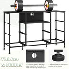 8-Drawer Media Dresser with Charging Station