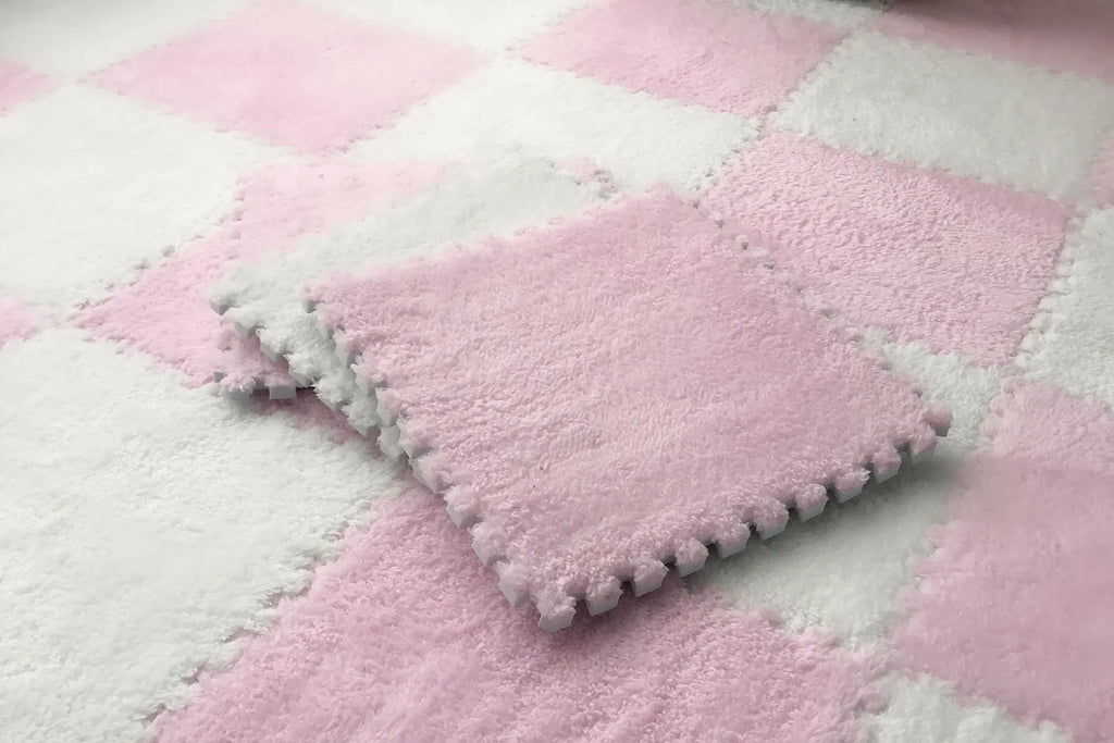 Interlocking Plush Kids Play Mat