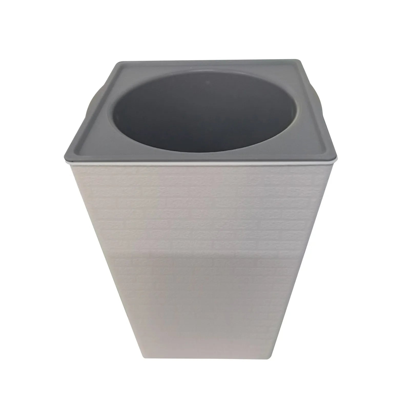 Large Metal-Look Self-Watering Planter